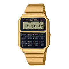 Casio Digital Vintage Dual Time Calculator Watch CA500WEG-1A